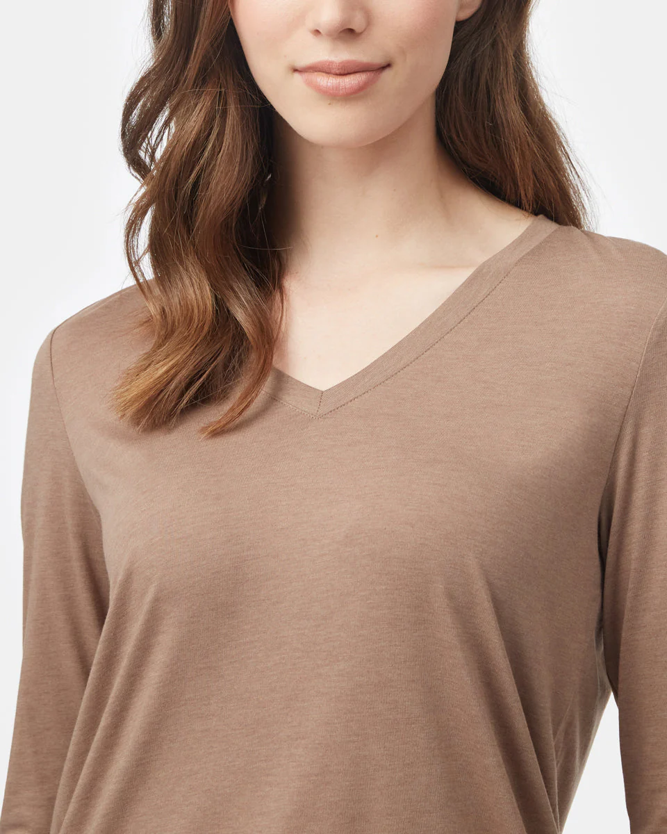 TreeBlend V-Neck Longsleeve T-Shirt - Image 4