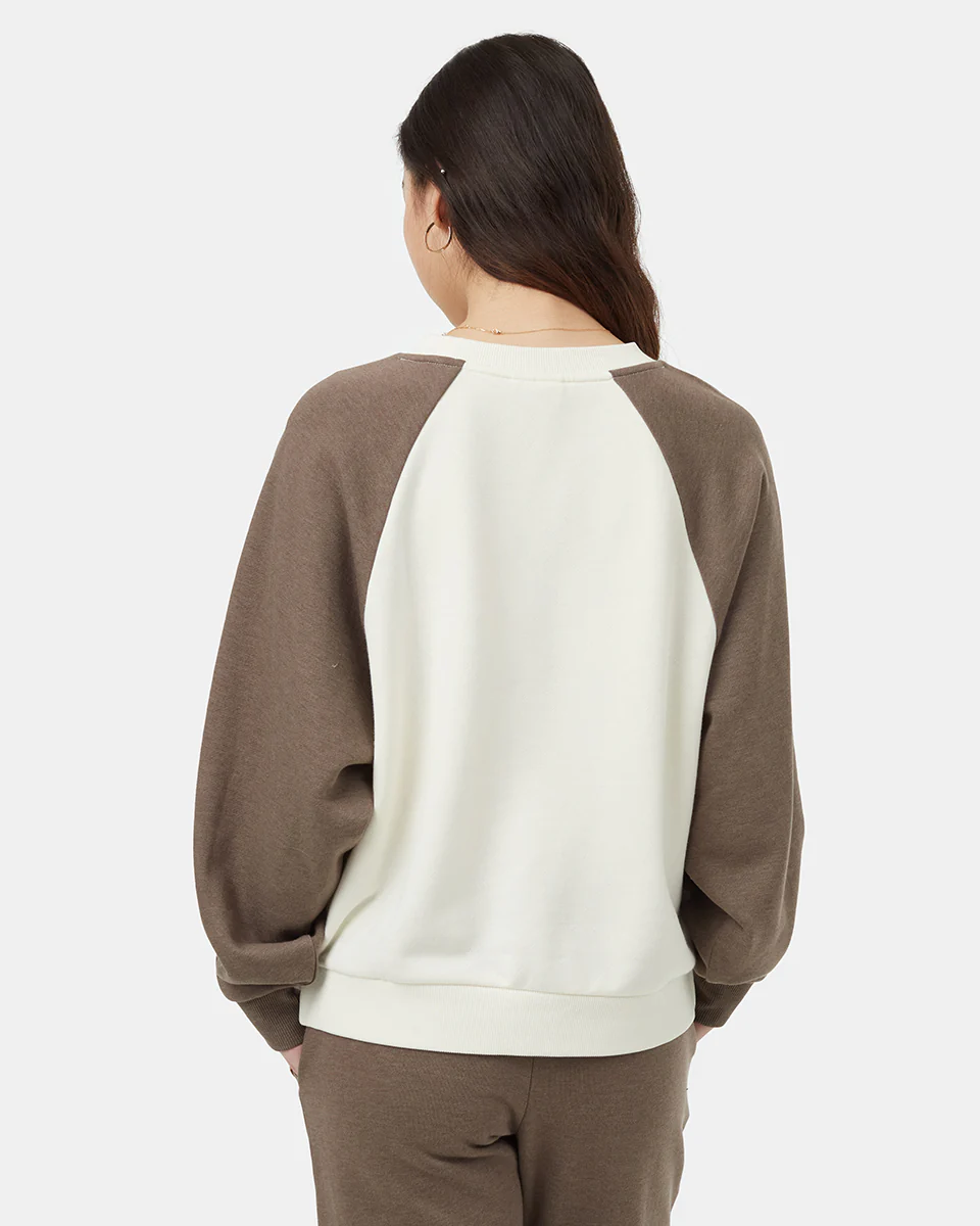 TreeFleece Oversized Raglan Crew - Image 3