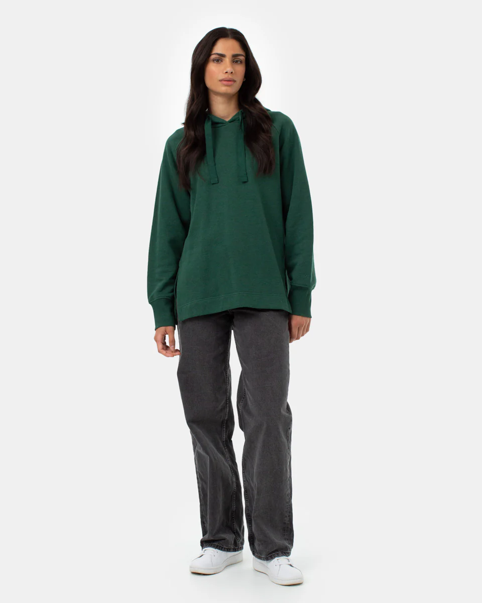 Treefleece Slit Hem Oversized Hoodie - Image 2
