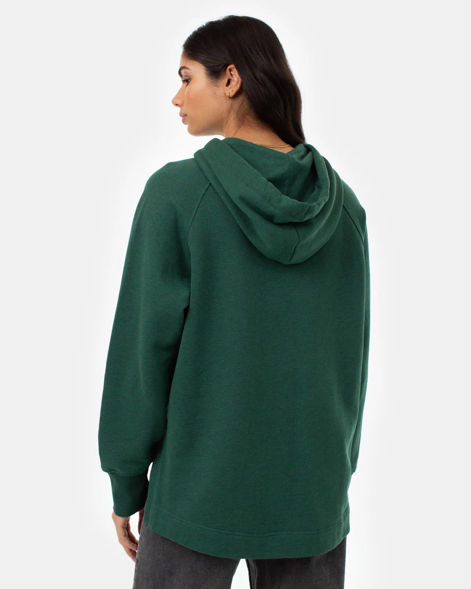 Treefleece Slit Hem Oversized Hoodie - Image 3