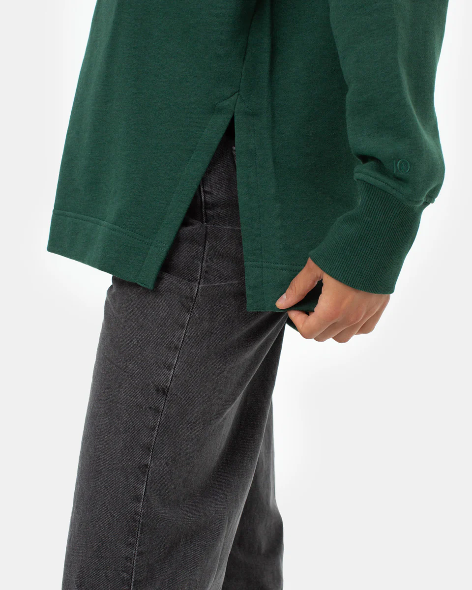 Treefleece Slit Hem Oversized Hoodie - Image 5