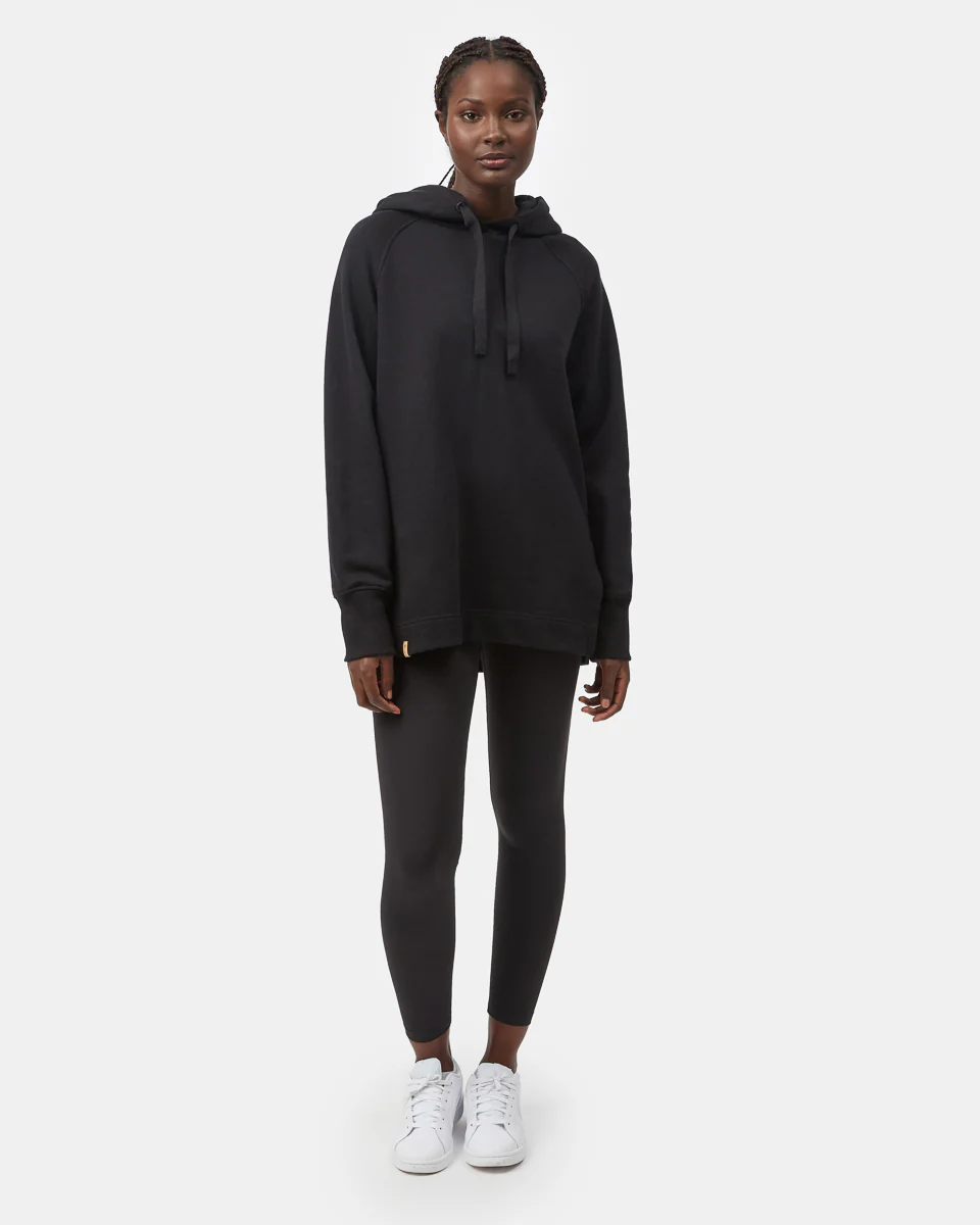 Treefleece Slit Hem Oversized Hoodie - Image 2