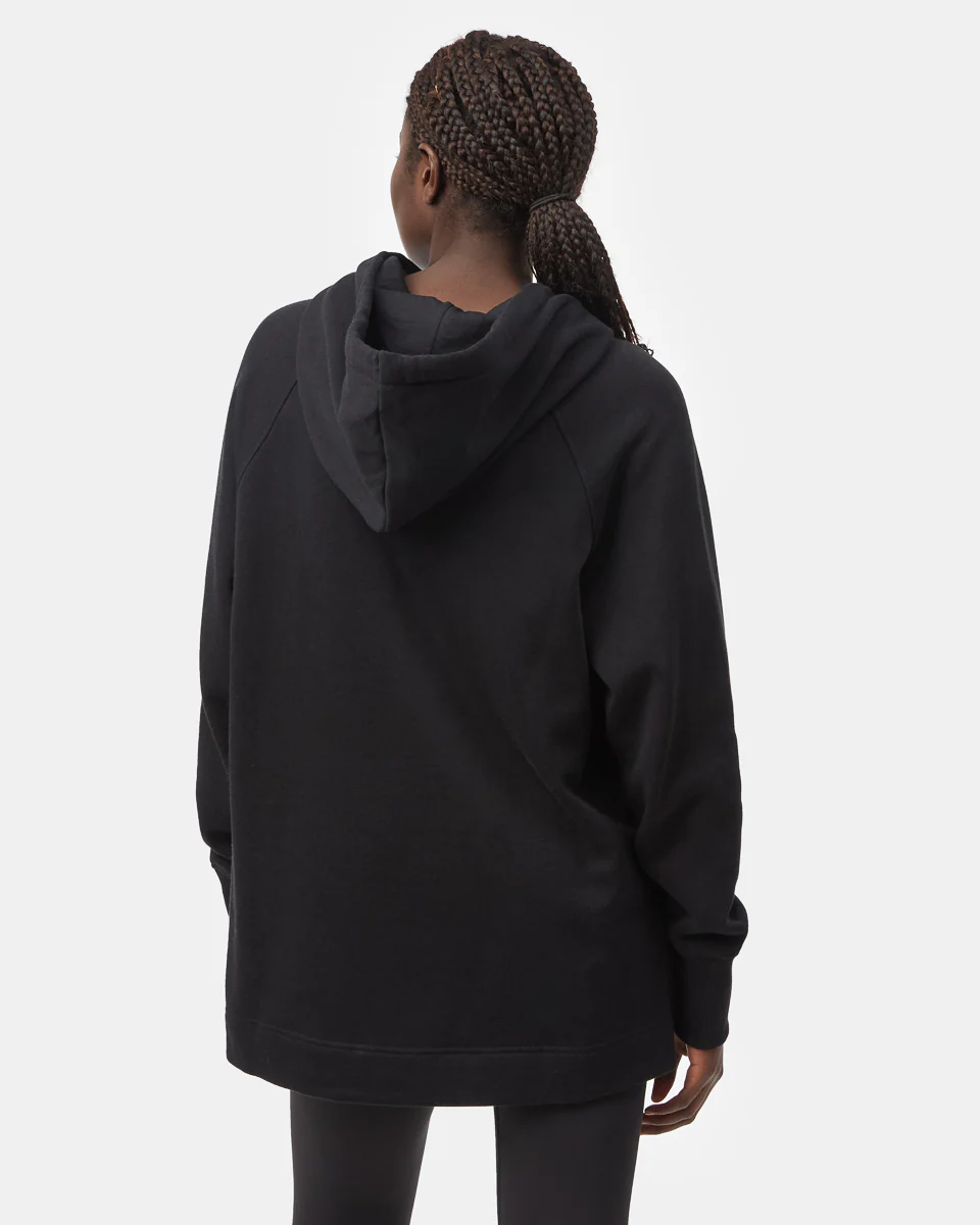 Treefleece Slit Hem Oversized Hoodie - Image 3