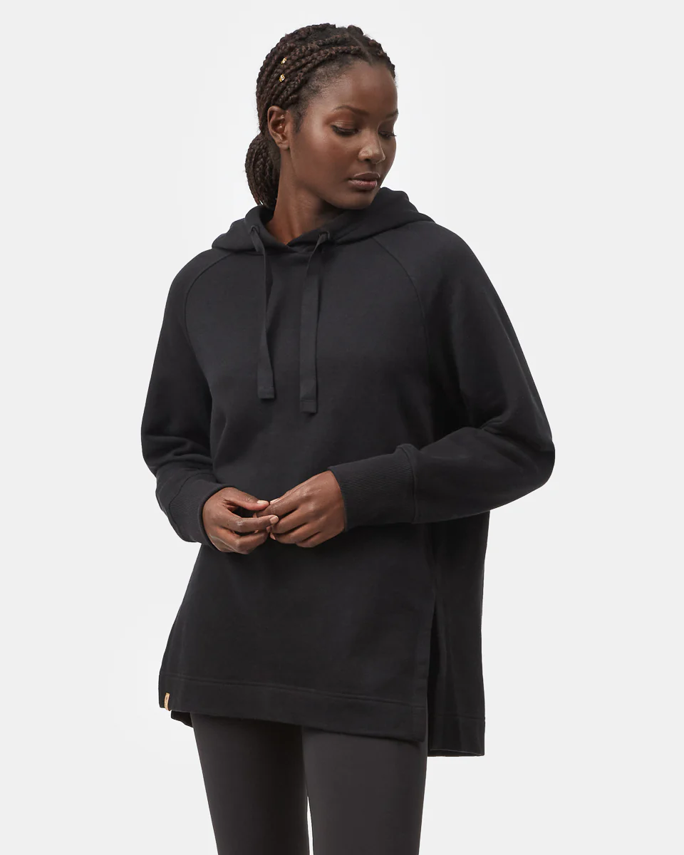 Treefleece Slit Hem Oversized Hoodie - Image 6