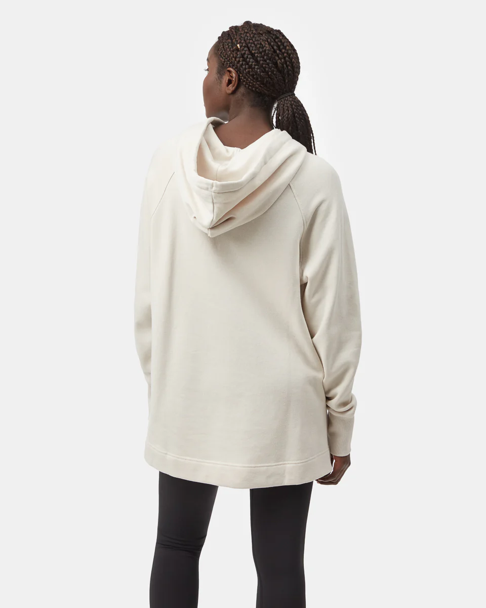 Treefleece Slit Hem Oversized Hoodie - Image 3