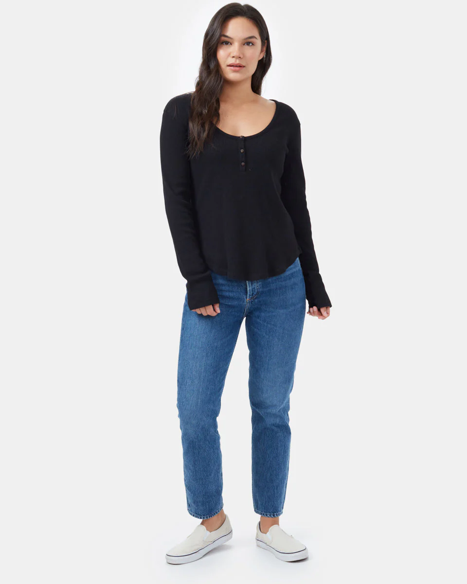 TreeWaffle Henley Longsleeve - Image 2
