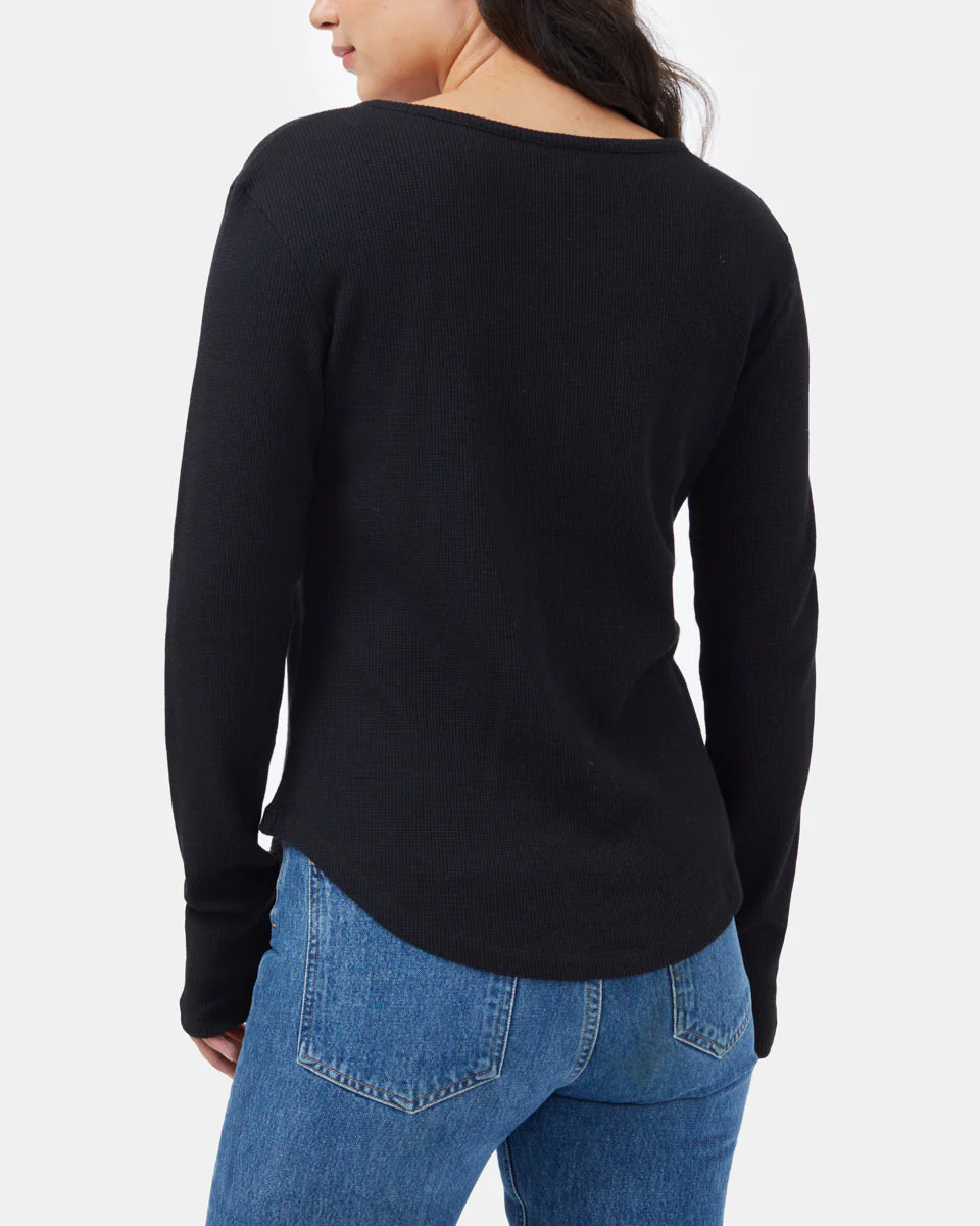 TreeWaffle Henley Longsleeve - Image 3