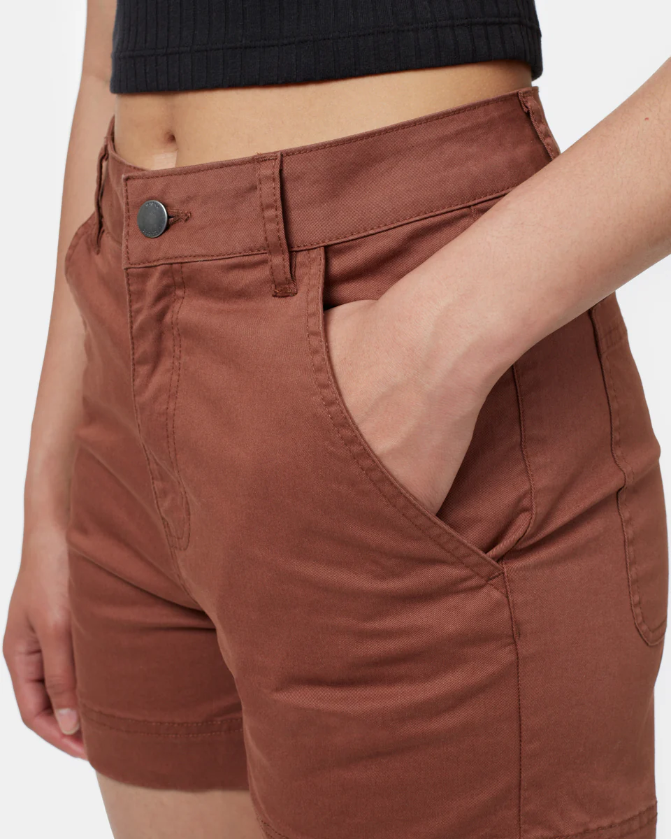 Twill High Waist Short - Image 5