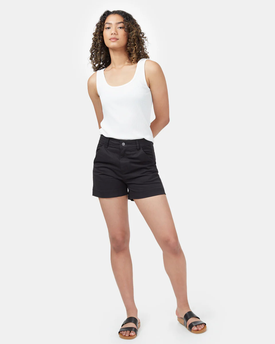 Twill High Waist Short - Image 2