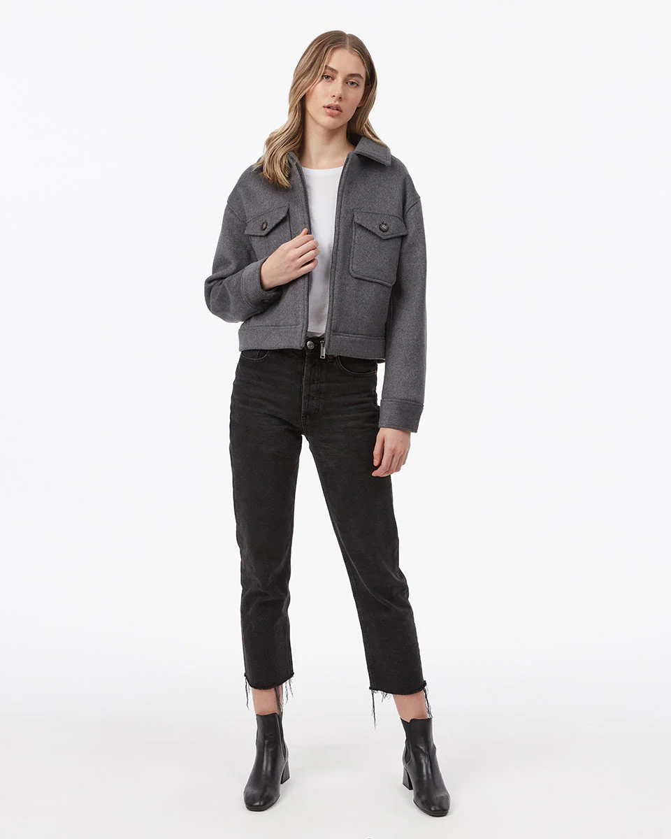 Wool Short Utility Jacket - Image 2
