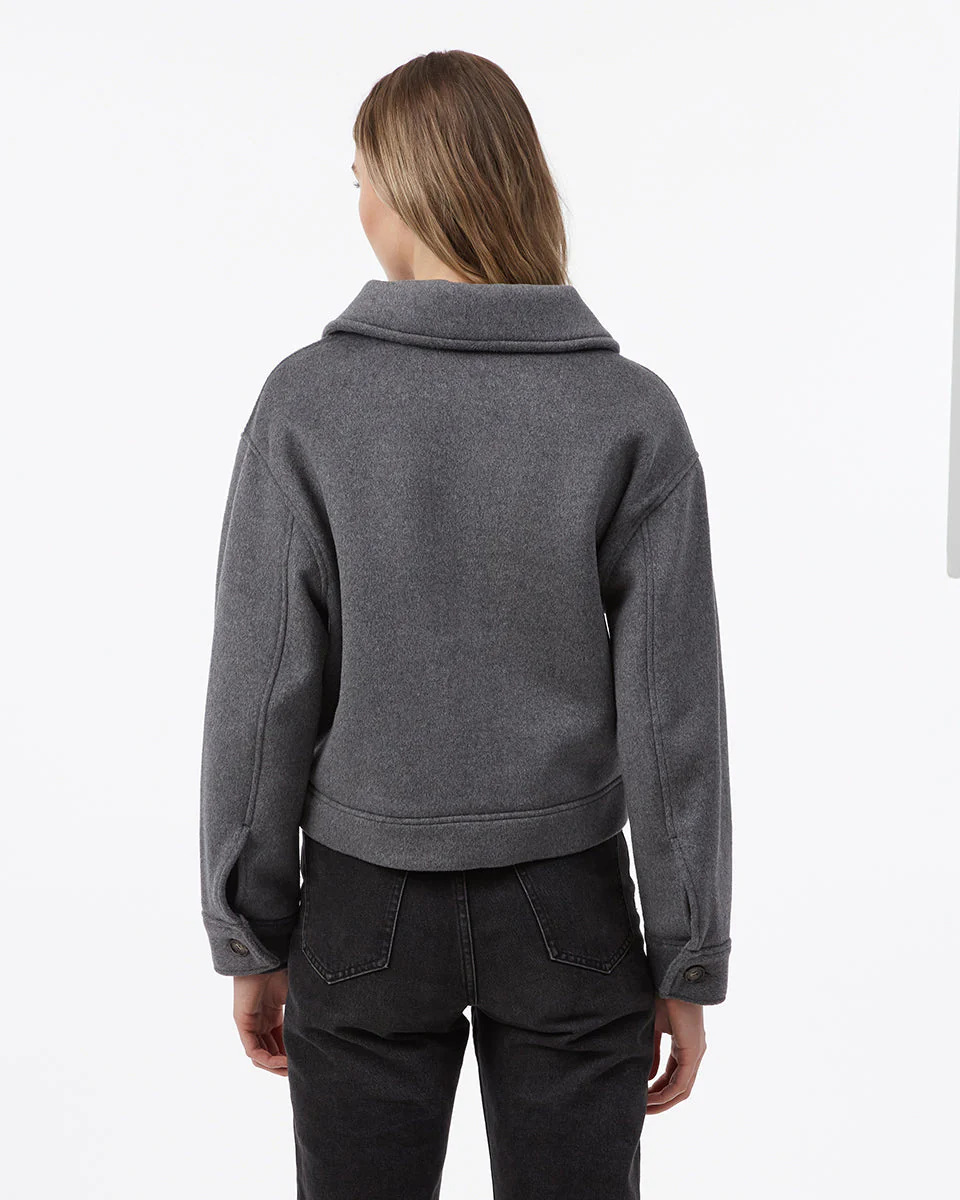Wool Short Utility Jacket - Image 3