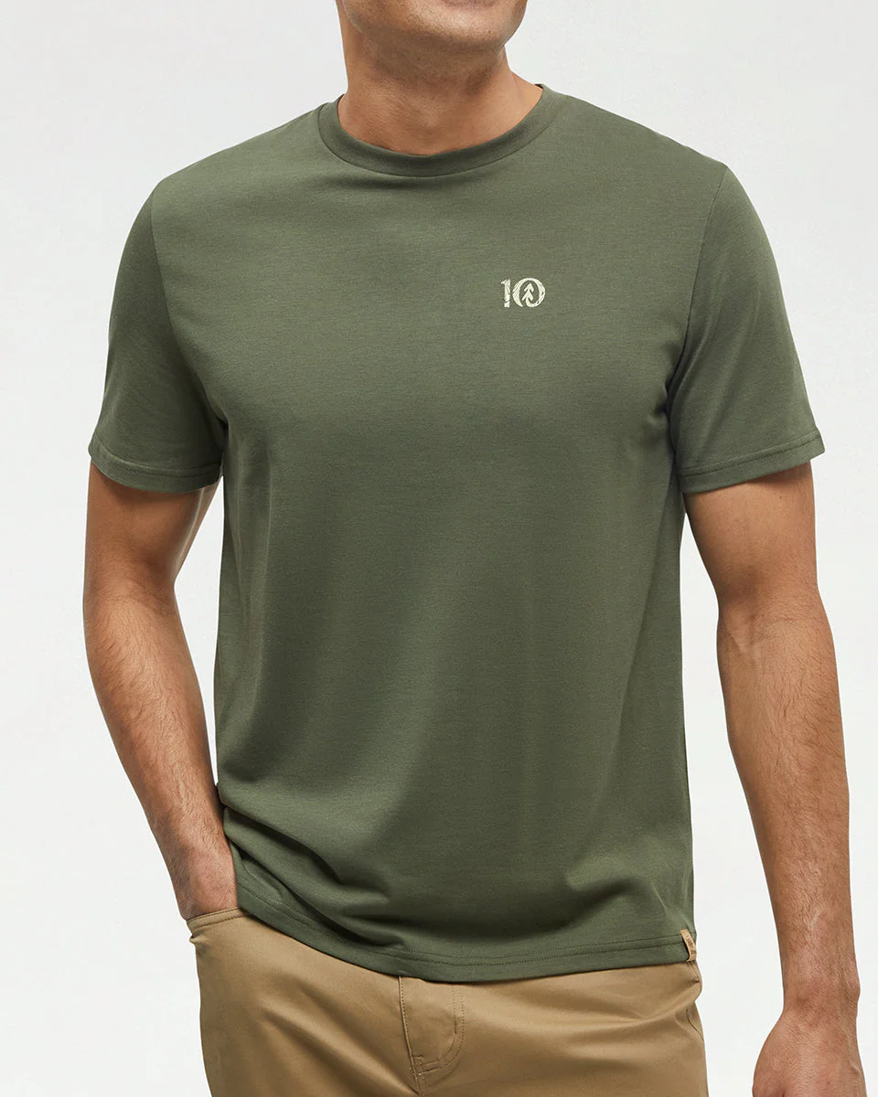 Woodblock Ten T-Shirt - Image 4
